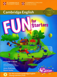Cambridge FUN for Starters 4th ( Edition 2018) Student's book