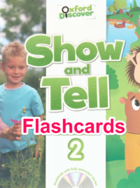 [THẺ FLASHCARD] Show and Tell 2 - 53 cards A5 Ép plastics (1st Edition)
