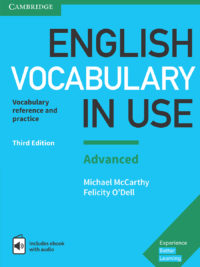 Cambridge English Vocabulary in Use Advanced 3rd Edition with answer