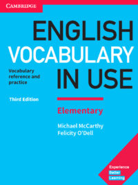 Cambridge English Vocabulary in Use Elementary 3rd Edition with answer