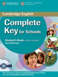 Cambridge Complete Key for Schools Student Book without answers
