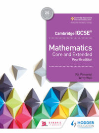 Hodder Cambridge IGCSE Mathematics Core and Extended (2018) Student Book Fourth Edition