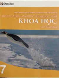 Cambridge Science 7 Coursebook - Khoa học 7 Sách giáo khoa (Vinschool) song ngữ Anh Việt (1st Edition)