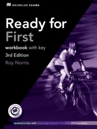 Macmillan Exams - Ready for First Workbook with Key 3rd Edition