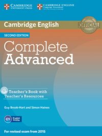 Cambridge English Complete Advanced Teacher's Book with Teacher's Resources (Second Edition)