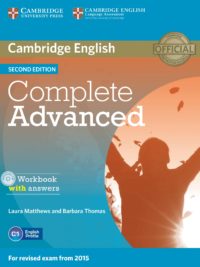 Cambridge English Complete Advanced Workbook with Answers (Second Edition)
