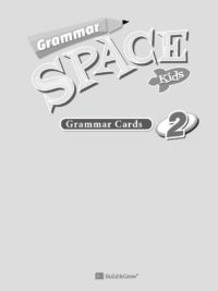 Grammar Space Kids 2 Grammar Cards - BẢN IN SIÊU NÉT