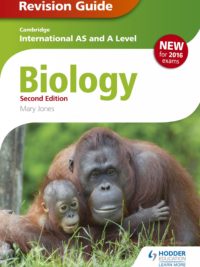 Hodder Cambridge International AS and A Level Biology (2015 Second Edition) REVISION GUIDE by Mary Jones
