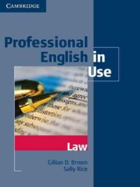 Cambridge Professional English in Use Law