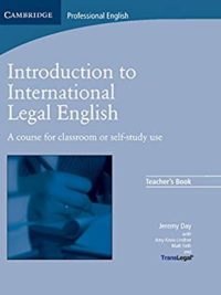 Cambridge Professional English Introduction to International Legal English Teacher's Book