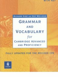 Longman Grammar and Vocabulary for Cambridge Advanced and Proficiency with Key New Edition 2002