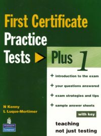 First Certificate Pearson Practice Tests Plus 1 with Key