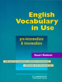 Cambridge English Vocabulary in Use Pre-Intermediate and Intermediate by Stuart Redman ( 1997)