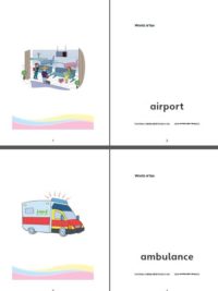 [THẺ FLASHCARD] Word of FUN A2 Flyers Flashcards- 107 thẻ, 2 mặt, ép plastics