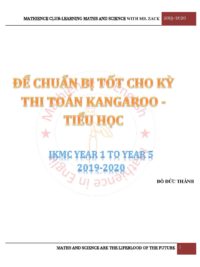 IKMC PREPARATION 2019-2020 ( cho lớp 1 đến lớp 5)