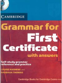 Cambridge Grammar for First Certificate with answers