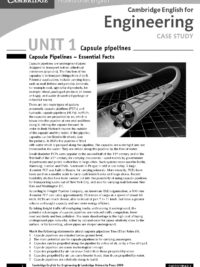 Cambridge Professional English - Cambridge English for Engineering Case Study