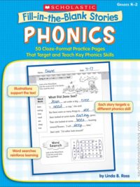 Fill-in-the-Blank Stories Phonics Grades K-2