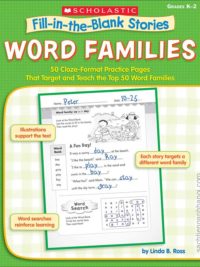 Fill-in-the-Blank Stories Word Flamilies Grades K-2