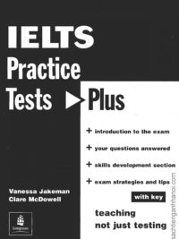 Longman IELTS Pearson Practice Tests Plus with Key