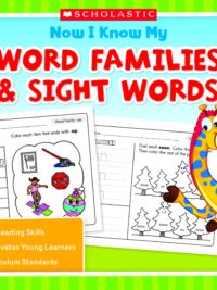 Now I Know My Word Families & Sight Words