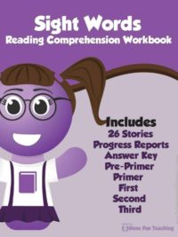 Sight Word Reading Comprehension Workbook