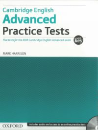 Cambridge English Advanced Practice Tests with Key 2015 by Mark Harrison