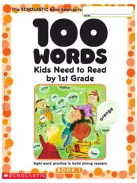 100 Words Kids Need to Read by 1st Grade Book 1 & 2 & 3