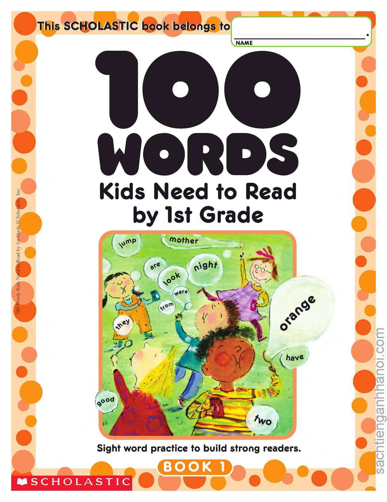 100 Words Kids Need to Read by 1st Grade Book 1 & 2 & 3