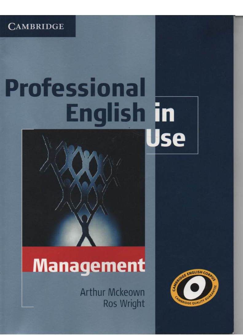 Cambridge Professional English in Use Management