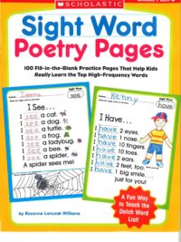 Sight Word Poetry Pages Grades preK-2 100 Fill-in-the-Blank Practice Pages That Help Kids Really Learn the Top High-Frequency Words