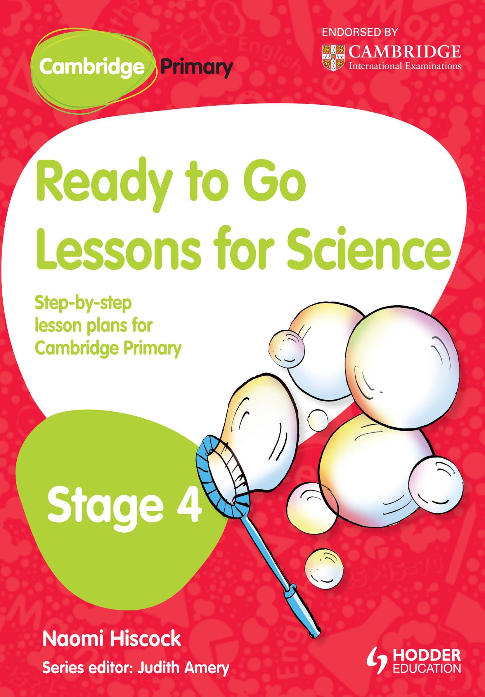 Hodder Cambridge Primary Ready to Go Lessons for Science Stage 4 (1st Edition)