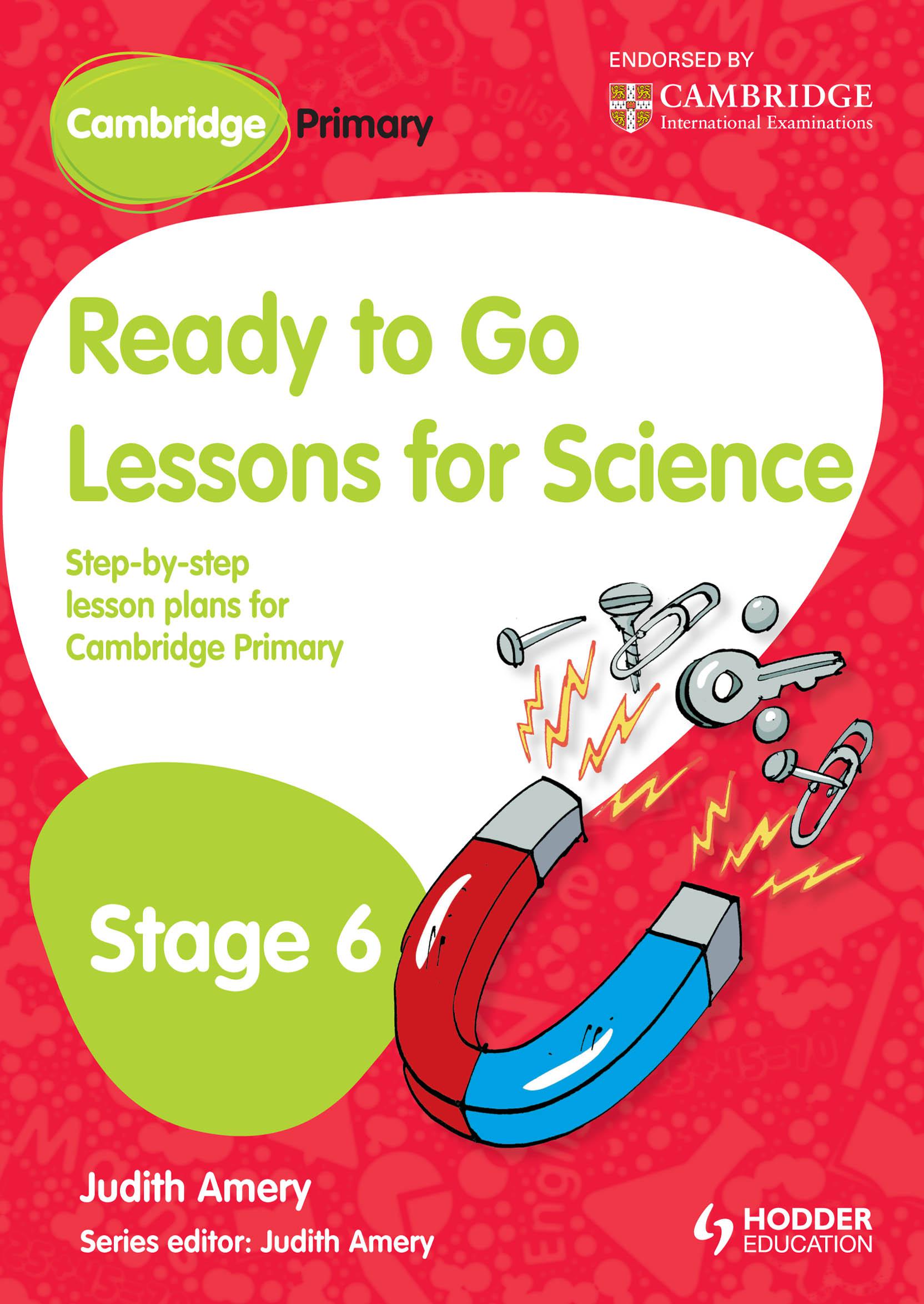Hodder Cambridge Primary Ready to Go Lessons for Science Stage 6 (1st Edition)