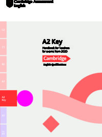 A2 Key Handbook for Teachers for exams from 2020 (Dành cho giáo viên)