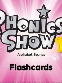 [THẺ FLASHCARD] Phonics Show 1 Alphabet Sounds – 78 thẻ , ép plastics, cỡ A4