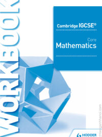 Hodder Cambridge IGCSE Core Mathematics (2018) Workbook by Ric Pimentel, Terry Wall (2018)