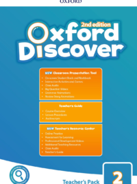 Oxford Discover 2nd Edition Level 2 TEACHER's GUIDE