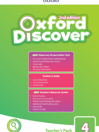 Oxford Discover 2nd Edition Level 4 TEACHER's GUIDE