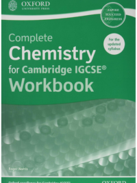 Oxford Complete Chemistry for Cambridge IGCSE Workbook (Third Edition 2016)