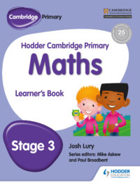 Hodder Cambridge Primary Maths, Stage 3 Learner’s Book (1st Edition)