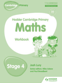 Hodder Cambridge Primary Maths, Stage 4 Workbook (1st Edition)