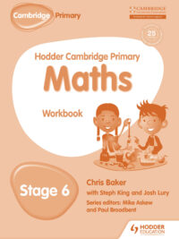Hodder Cambridge Primary Maths, Stage 6 Workbook (1st Edition)