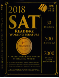 2018 SAT Reading World Literature Practice Book (Advanced Practice)
