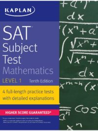 SAT Subject Test Mathematics Level 1 | Book by Kaplan Test Prep