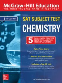 McGraw-Hill Education SAT Subject Test Chemistry