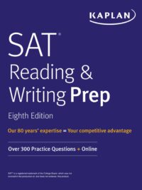 Kaplan SAT Reading & Writing Prep 8th Edition