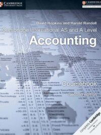 Cambridge International AS and A Level Accounting Coursebook (2017) Second Edition