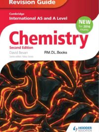 Hodder Cambridge International AS and A Level Chemistry (2015) Revision Guide 2nd edition