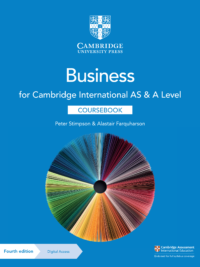 Cambridge International AS and A Level Business (2021) Coursebook 4th Edition (PART I + PART II)