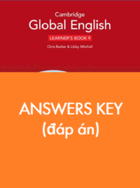 [TẢI VỀ] Cambridge Stage 9 Global English - (Answer key) Đáp án sách Learner’s Book và Workbook (Second Edition) [1]